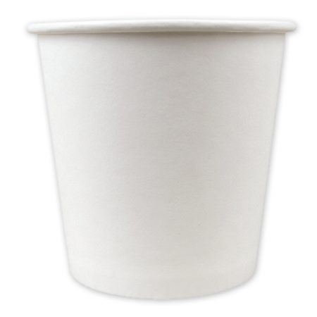 Wiseware Lot de 50 gobelets à café jetables en carton Blanc 230 ml 